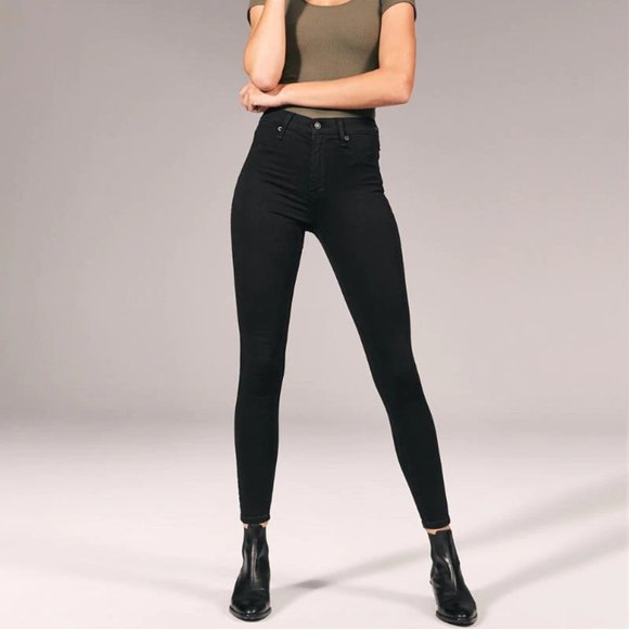 Abercrombie & Fitch Simone High Rise  Ankle Jeans - Picture 4 of 4